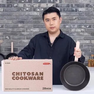 닥터하우스 키토산 항균 코팅 프라이팬/웍 22cm