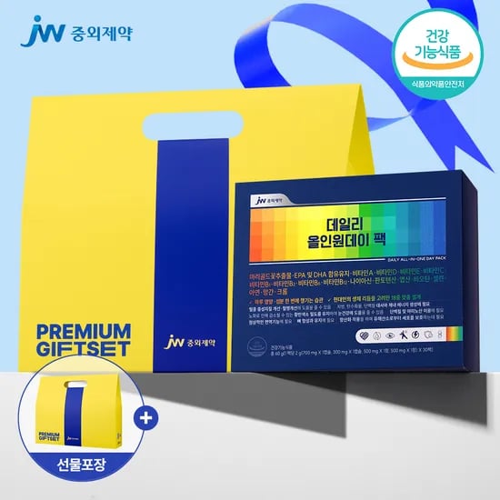 JW중외제약 비타민 오메가3 루테인 올인원 1박스