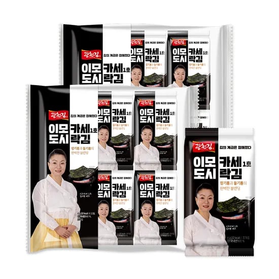 광천김 이모카세 1호 도시락김 4g 24봉