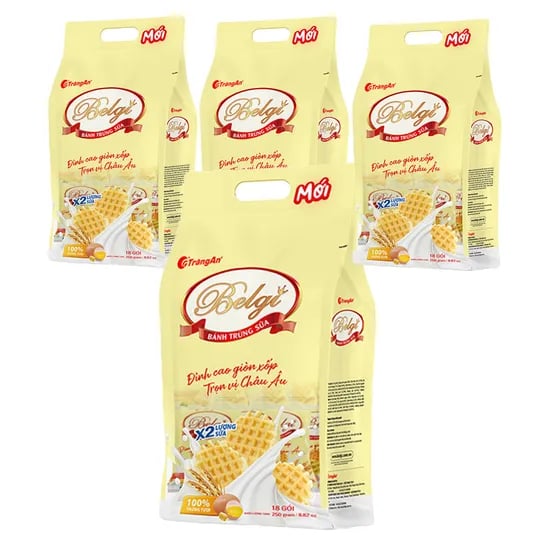 벨기에 에그 버터 와플 1kg (250g*4개)