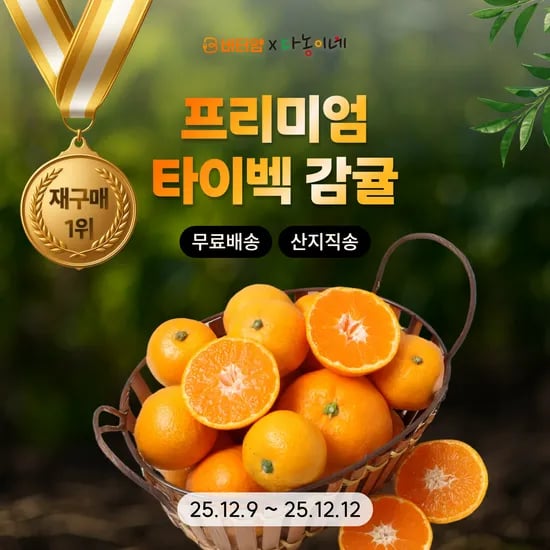 타이벡 감귤 2.5kg S