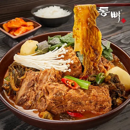 혼밥집빕 감자탕 1kg 2팩