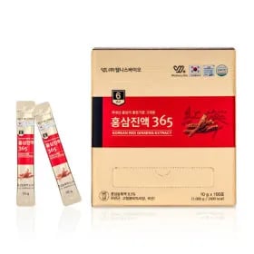 6년근 홍삼 진액 365 스틱 10g 100포