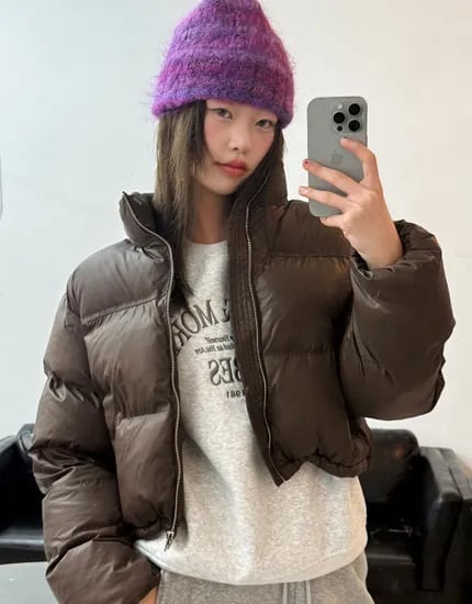 지오다노 숏패딩