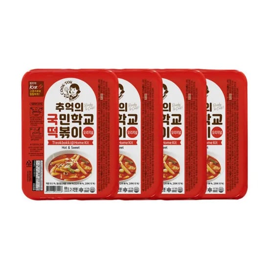 국민학교떡볶이 4팩