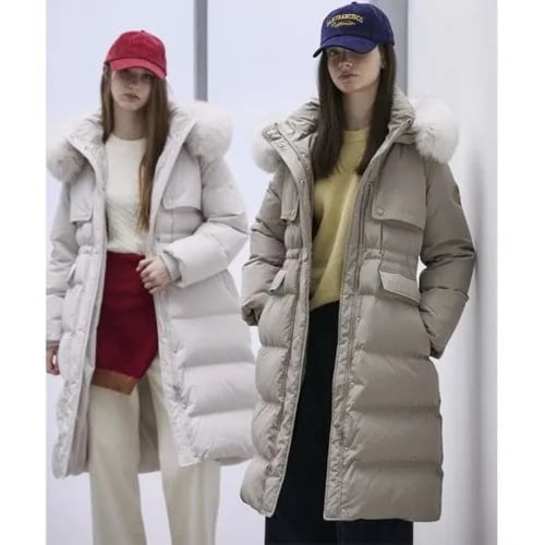 사가퍼 날개 플랩 롱 구스 다운