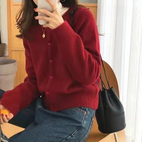 KARRA 페일레귤러 니트가디건