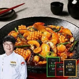 여경래 팔보채 해물 5팩 야채 5팩 소스 5팩