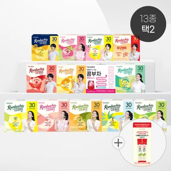 티젠 콤부차 30스틱 30스틱 더블비니거 2스틱