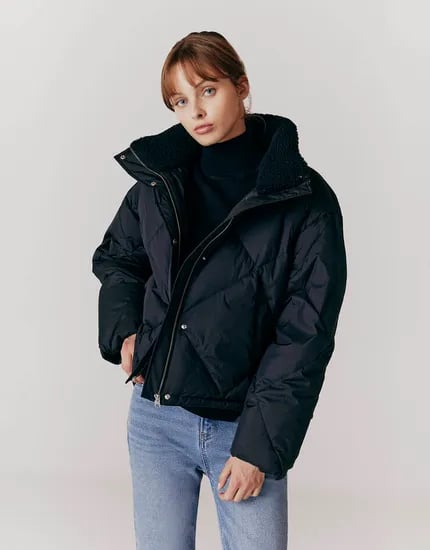 지오다노 덕다운 오버핏 패딩푸파