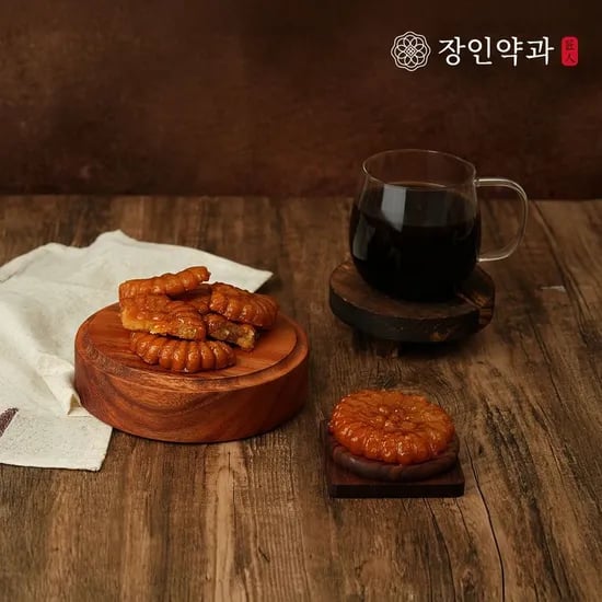 장인약과 파지 약과 350g 1팩