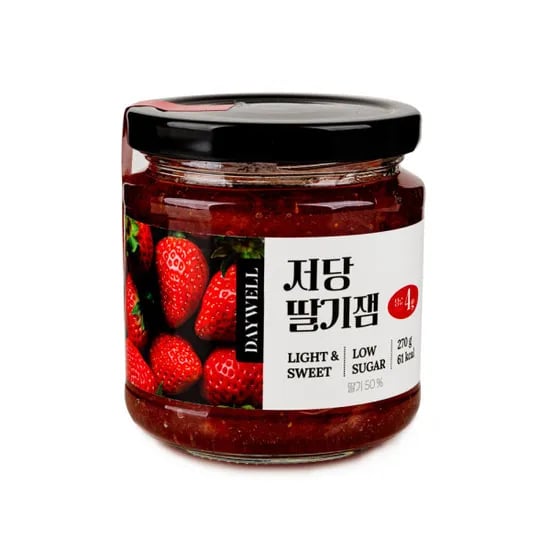 데이웰 저당 딸기잼 270g