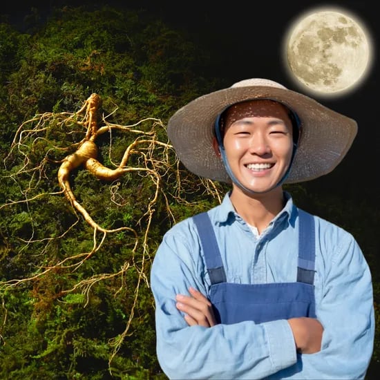 강원도 산삼 5~6년근 1+1 총 10뿌리