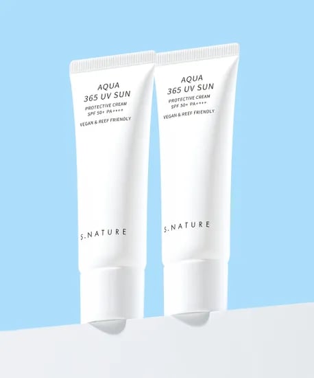 에스네이처 아쿠아 365 UV 선크림 40ml 2개