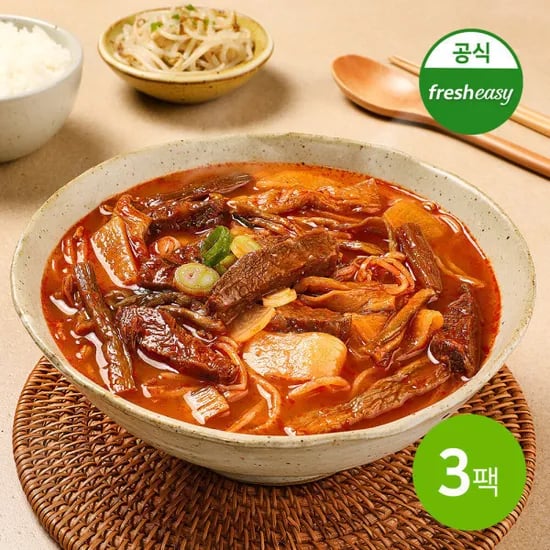 경복궁 소고기 육개장 600g 3팩