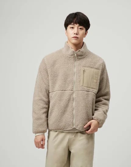 지오디노 남자 플리스 집업