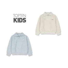 탑텐키즈 덤블보아 카라 하프집업