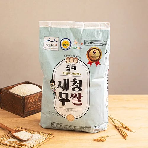 삼대쌀 새청무쌀 10kg 2025년 쌀 상등급