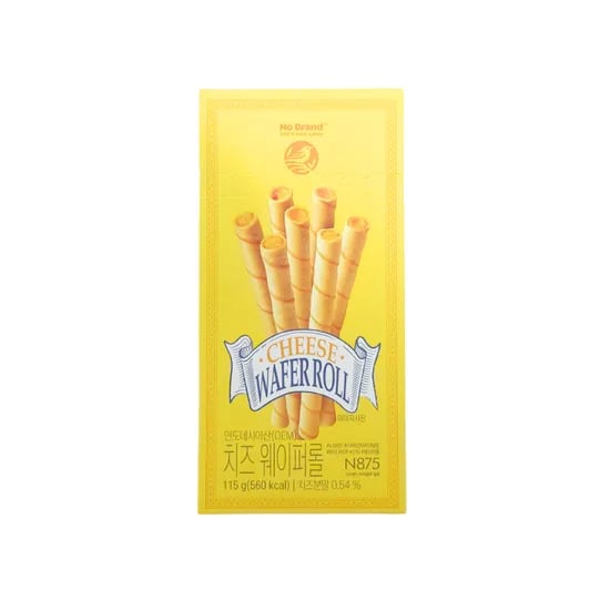노브랜드 치즈 웨이퍼롤