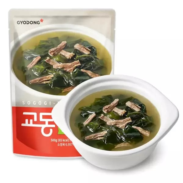 교동 소고기미역국 500g 4팩