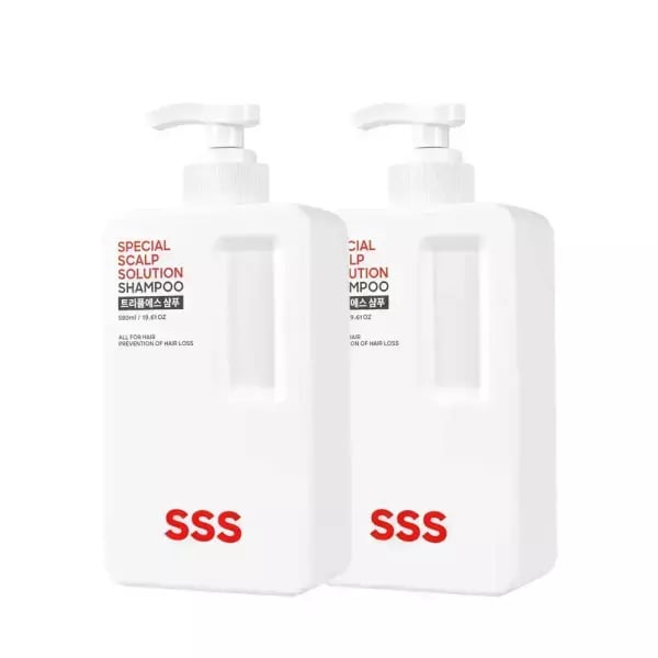 트리플에스 약산성 탈모샴푸 580ml 2개