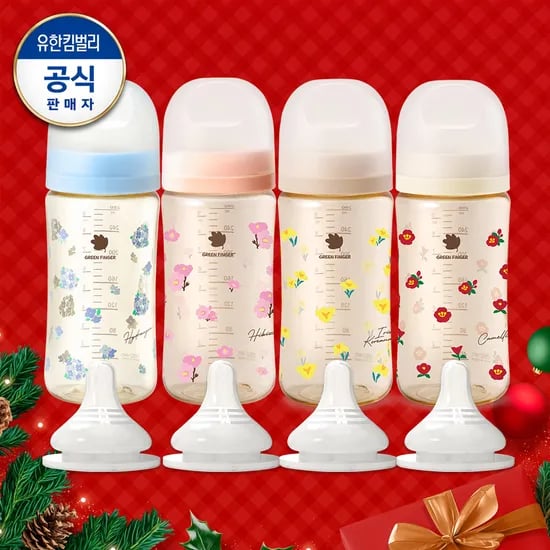 그린핑거 베베그로우 트윈팩 2입 2개 젖꼭지 2입 2개