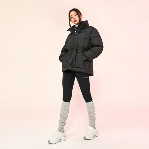 젝시믹스 블랙라벨 시그니처 360N 더블플러피 기모 레깅스