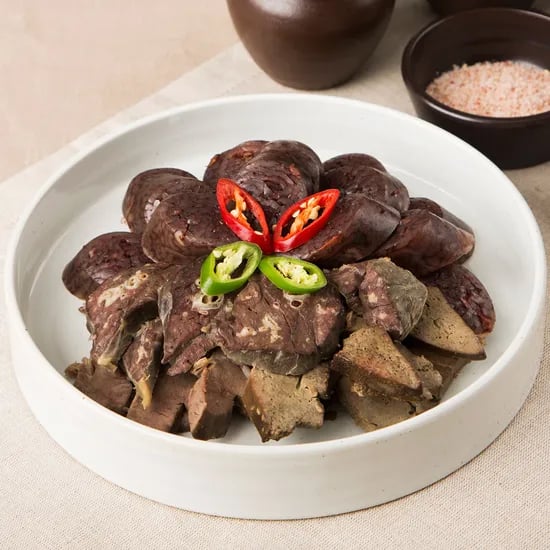고순대 10종 찰순대 간 허파 염통 내장