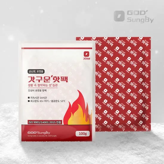 갓구운 핫팩 포켓용 100g 20팩