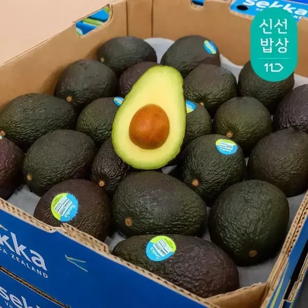 후숙 아보카도 중대과 6개