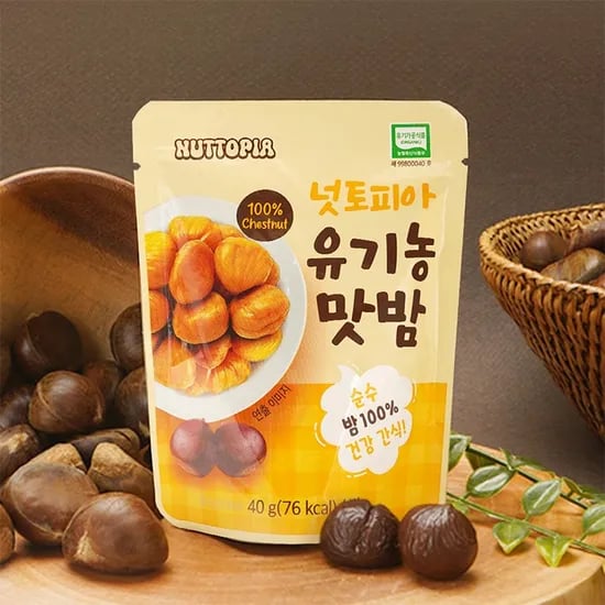 유기농맛밤 40g 30개 20900원