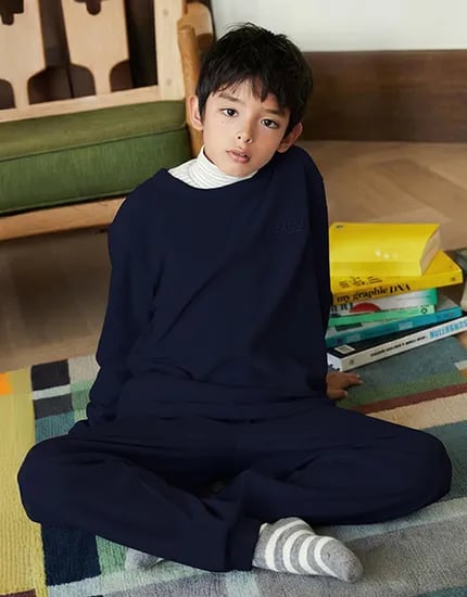 플리스 실내복 셋업