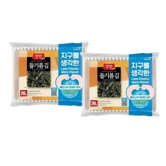 동원 양반 들기름김 4g 40봉 7,900원