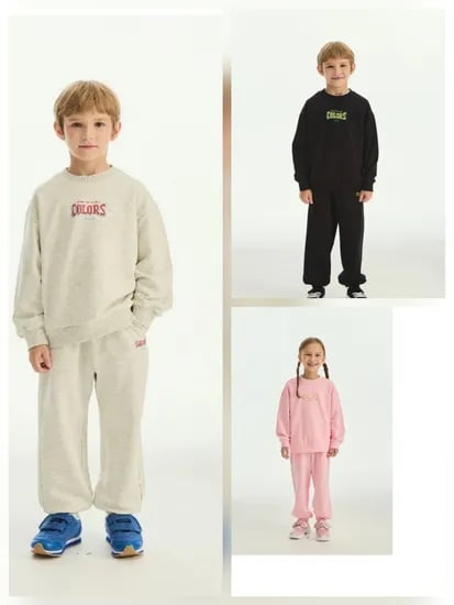 베네통키즈 25FW 컬러스 셋업