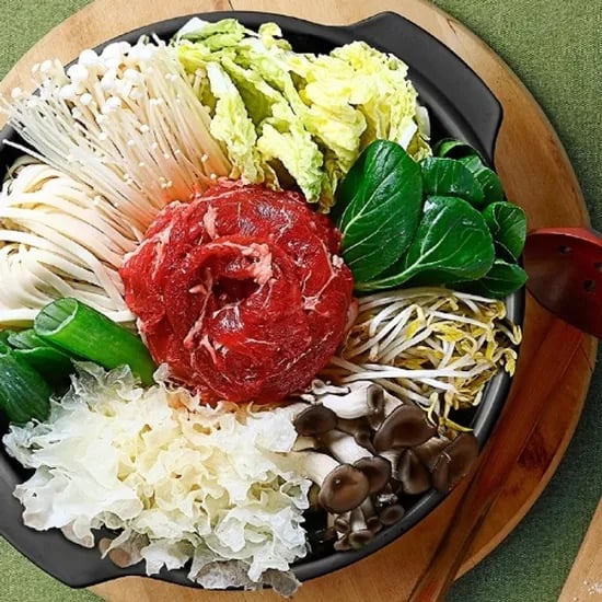 소고기 모듬버섯 샤브샤브 2인분 2세트 총 4인분