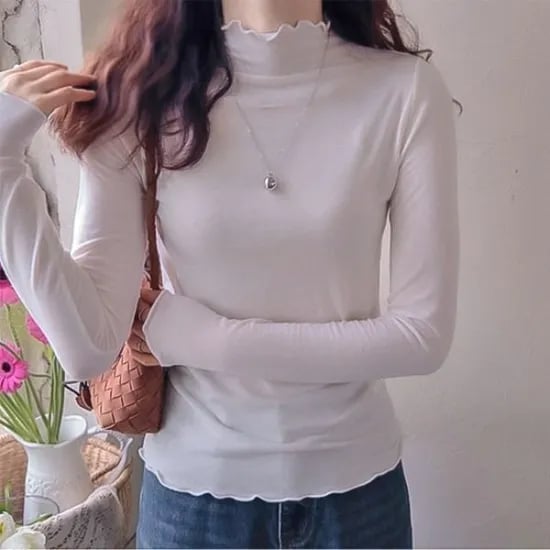 로베니 웨이브넥 부드런스판 반폴라
