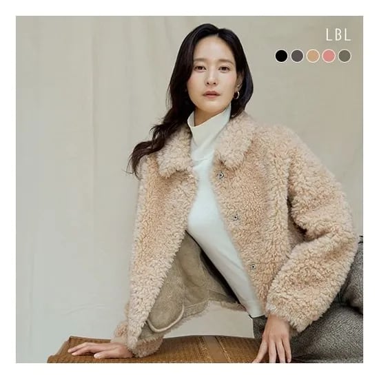 LBL 컬링 호주산 양모100 자켓