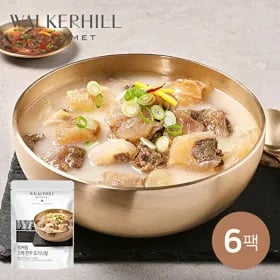 워커힐 고메 한우도가니탕 900g 6팩