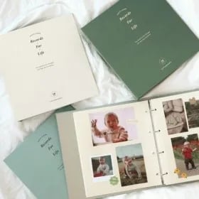 대용량 바인더 포토앨범 포켓식 접착식 사진첩