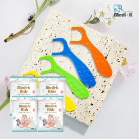메디케이 어린이 유아치실 80개 4팩 총320개 케이스