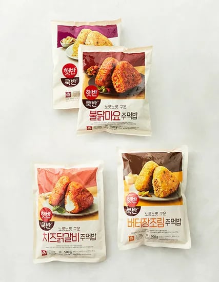 햇반 쿡반 노릇노릇 주먹밥 500g 6종 중 2개