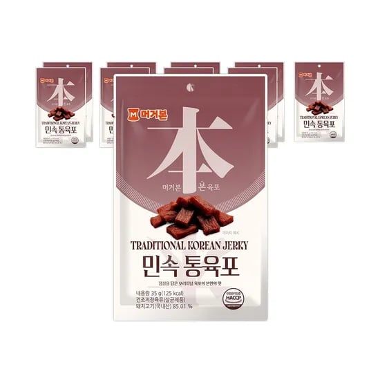 머거본 민속통육포 35g 10봉 삼토카