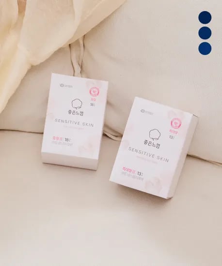 좋은느낌 센서티브스킨 중 대 특대형 3팩 11180원