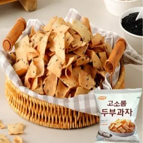 다식담 수제 두부과자 두부스낵 80g 10팩