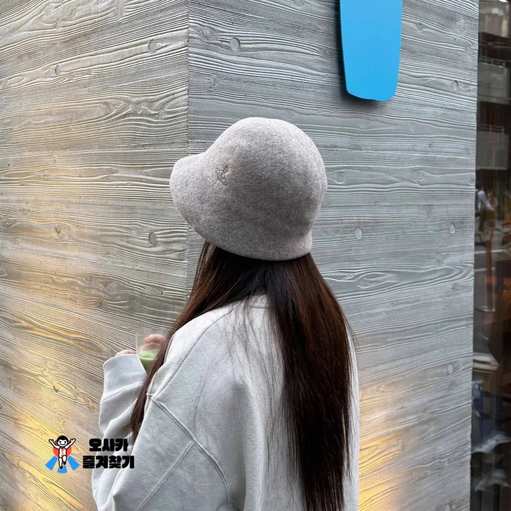 비비안웨스트우드 울 ORB 버킷햇 벙거지 모자