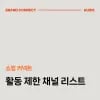 활동제한채널 추가안내