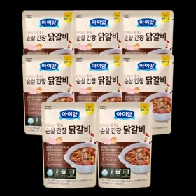 아이얌 간간편요리 홈쿡 순살 닭갈비 150g 8개