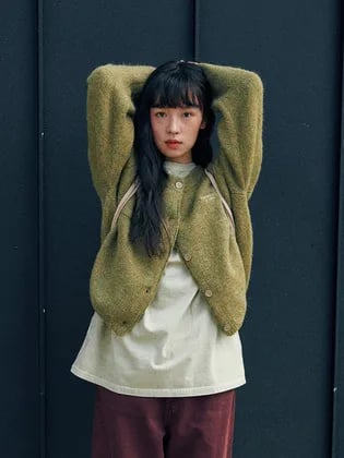 플랫웨이브 인 서울 에베 마일드 울 가디건
