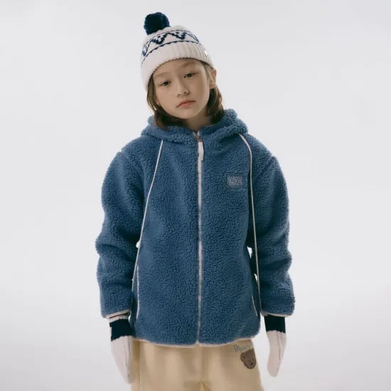 마리떼 키즈 앙팡 클래식로고 플리스 후디집업