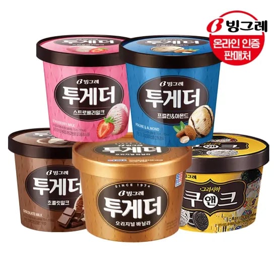 빙그레 투게더 5개 세트